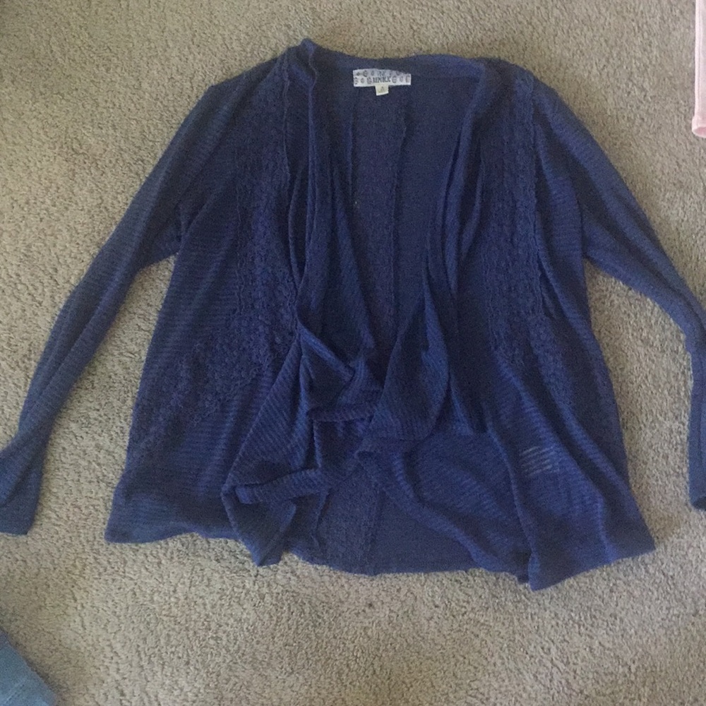 Navy Blue Cardigan